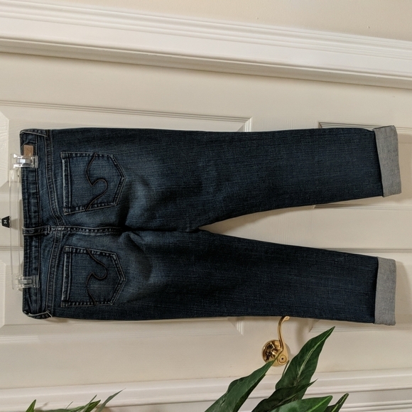 Refuge Junior's Cuffed Straight Leg Jeans Size 11 - Picture 6 of 11